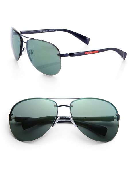 blue prada sunglasses men|blue Prada glasses.